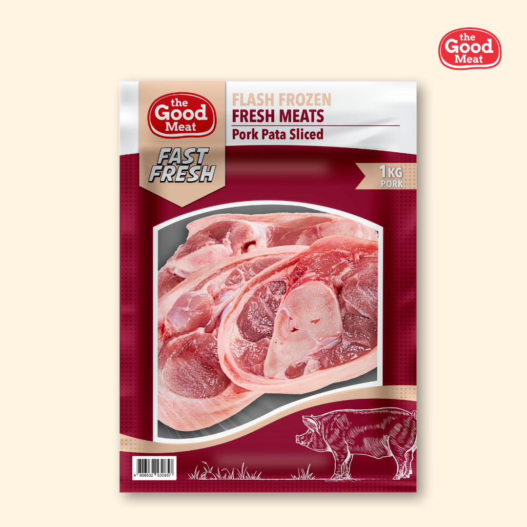 The Good Meat Pork pata Sliced 1kg