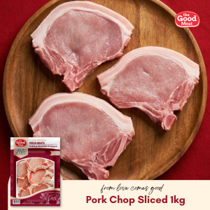 The Good Meat Pork Chop Sliced 1kg