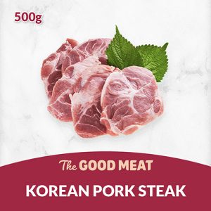 The Good Meat Korean Pork Steak 500g
