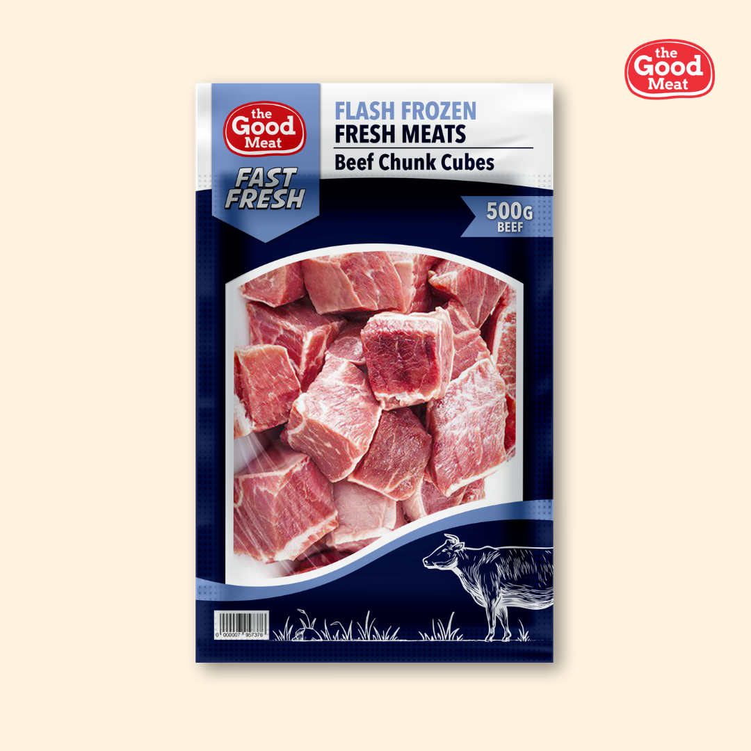 The Good Meat Beef Cubes 500g