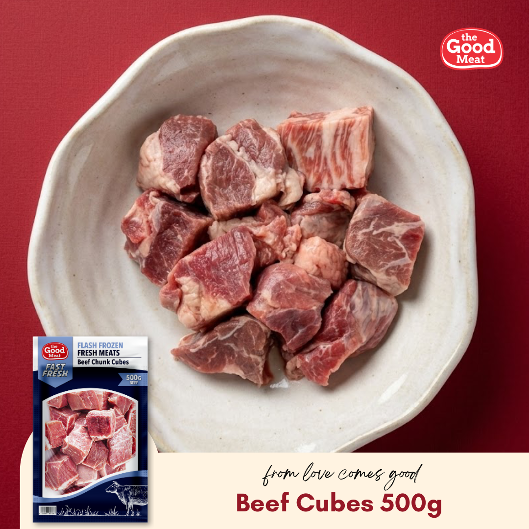 The Good Meat Beef Cubes 500g