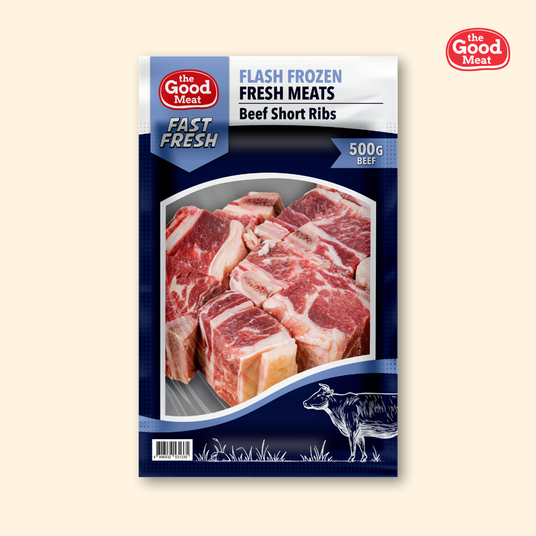 The Good Meat Beef Short Ribs 500g