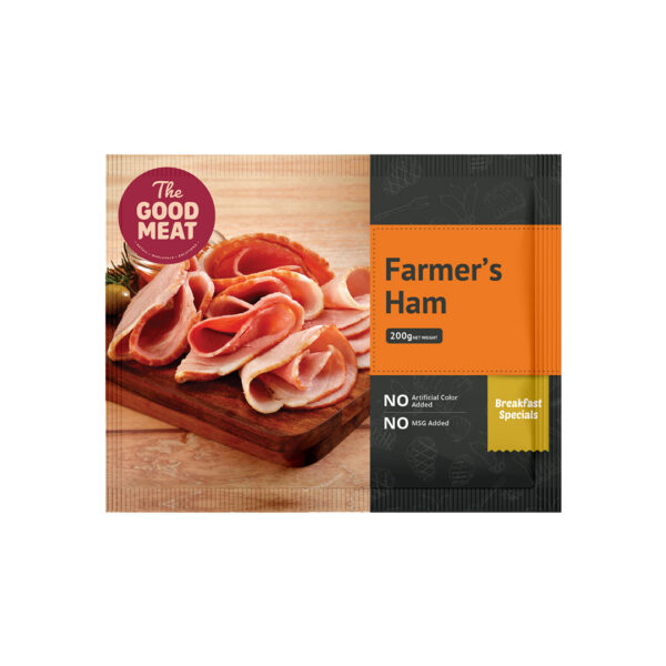 Packaging of The Good Meat Farmer's Ham