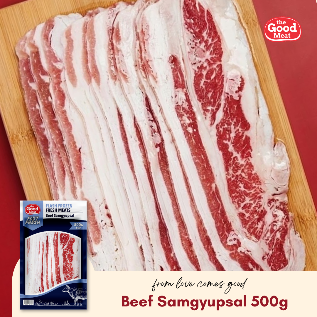 The Good Meat Beef Samgyupsal Cut 500g
