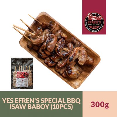 Yes Efren’s Isaw Baboy BBQ (10 sticks)