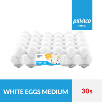 Eggs White Medium (Tray 30’s)
