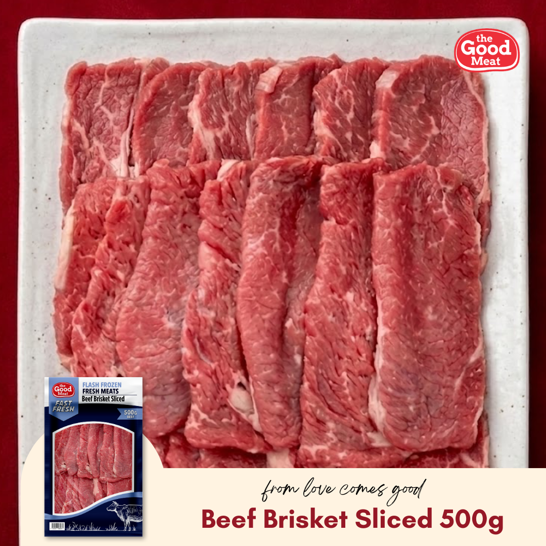 The Good Meat Beef Brisket Sliced 500g