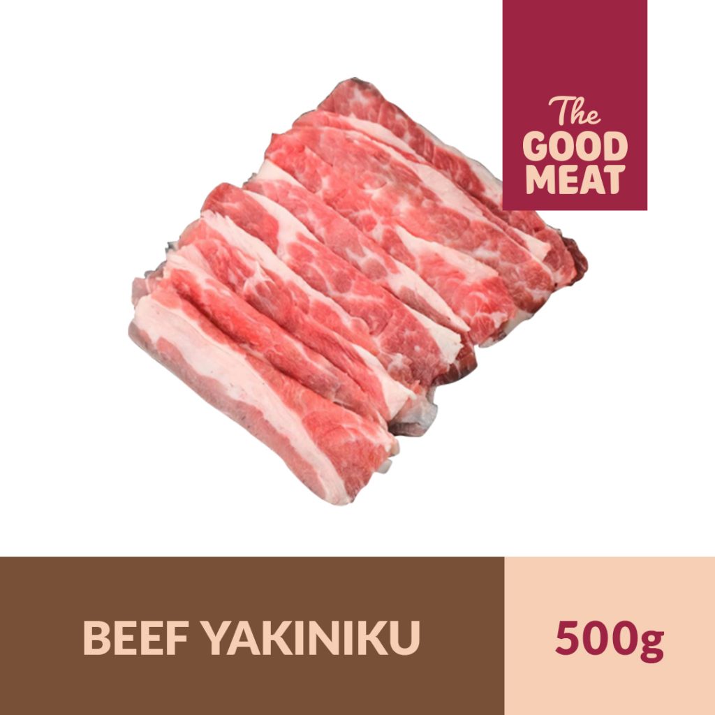 Beef Yakiniku 500g The Good Meat