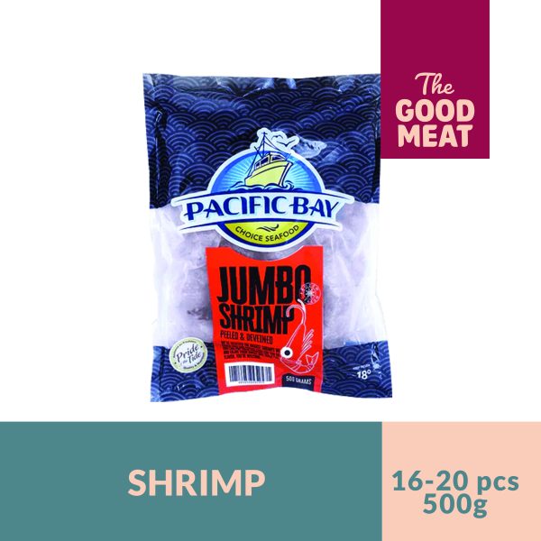 Pacific Bay Jumbo Shrimp packaging