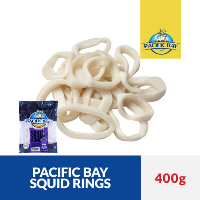 Pacific Bay Squid Rings (400g)