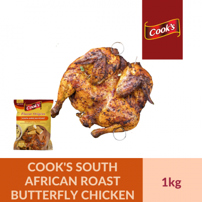 Cook’s South African Roast Butterfly Chicken (1kg)