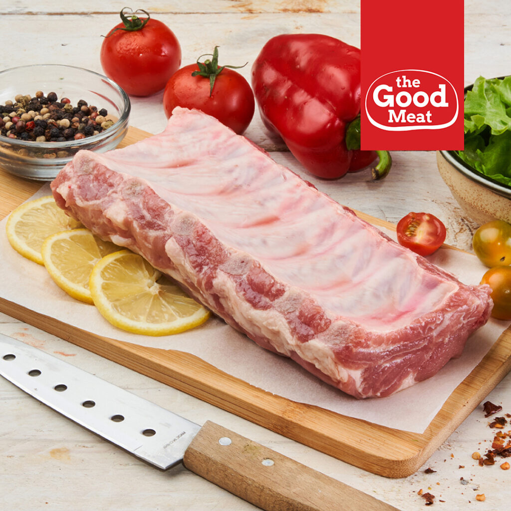 Pork Baby Back Ribs Raw 1kg | The Good Meat