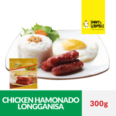 Sunny & Scramble Chicken Hamonado Longganisa (300g)
