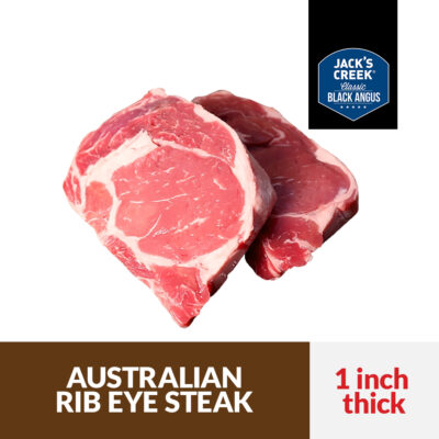 AUS Black Angus Rib Eye Steak (Jack’s Creek)