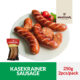 Kasekrainer sausage