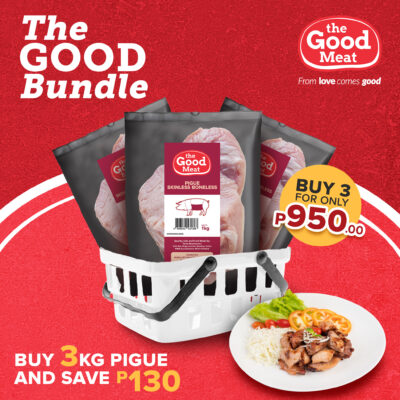 Bundle Pigue Skinless Boneless 3pack