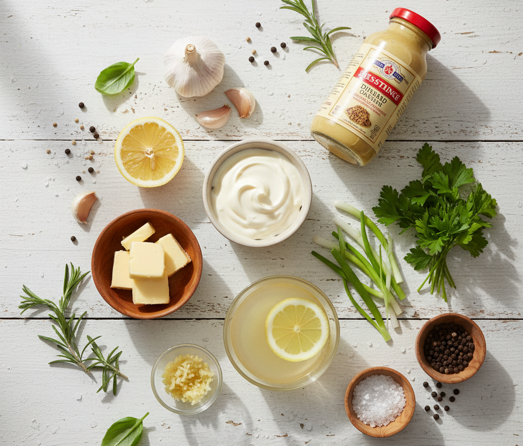 baked dory ingredients