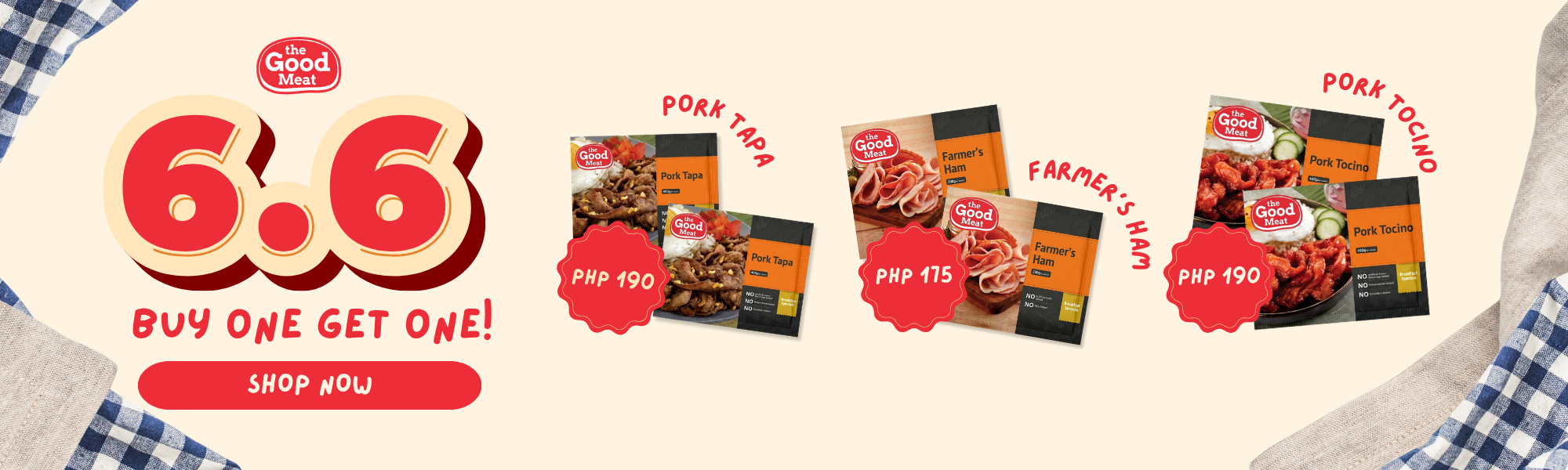 The Good Meat 6.6 Sale